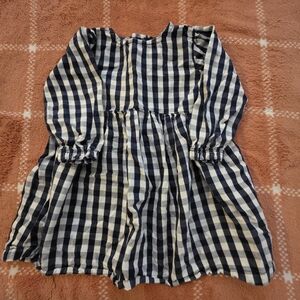 Carter's Black and White Checkered Kids Top